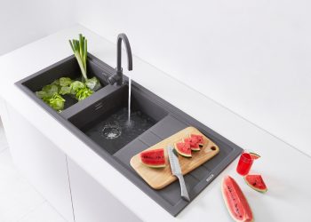 Malloca ra mắt chậu rửa đá Granite Nano bạc diệt khuẩn-1