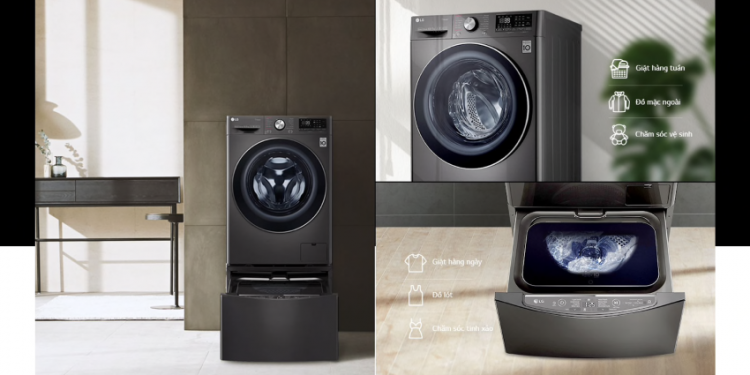 LG giới thiệu máy giặt công nghệ AI đầu tiên tại Việt Nam