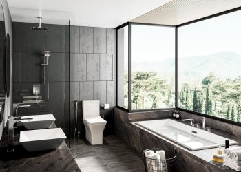 Phòng tắm hiện đại: không gian thư giãn đầy cá tính -1