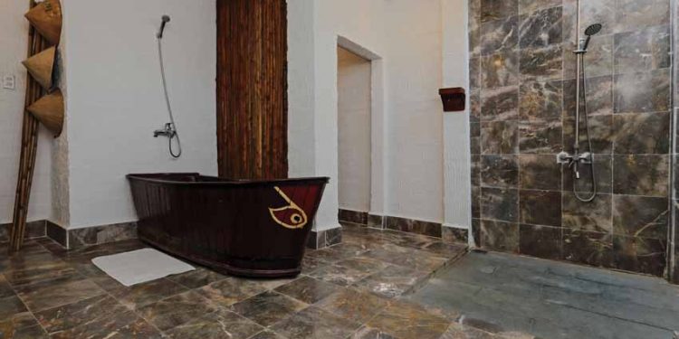 Phòng tắm hiện đại không ngại khoe -11