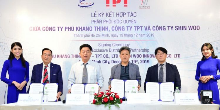 Phú Khang Thịnh, TPT và Shin Woo hợp tác phân phối thiết bị chống giật điện-3