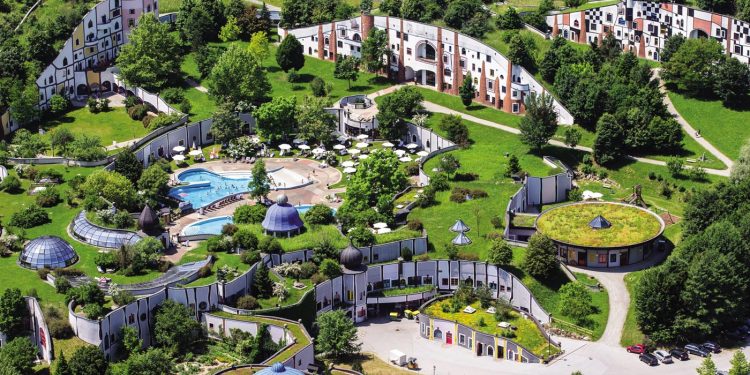 Công trình kiến trúc thần tiên ở Bad Blumau