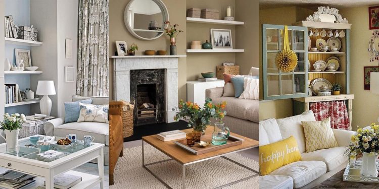 Hoa trong phòng khách