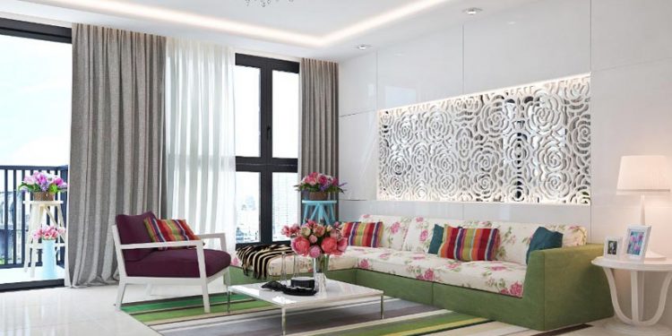 “Lên đồ” cho phòng khách đón xuân