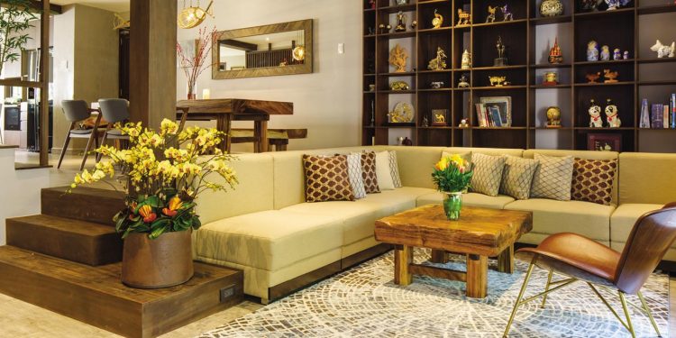 căn hộ chung cư với yếu tố thiên nhiên bên ngoài 16