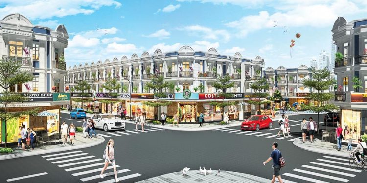 Ra mắt nhà phố thương mại Uni Mall Center tại Thuận An