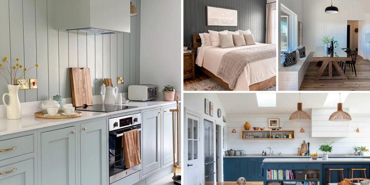 20 ý tưởng căn nhà đáng mơ ước bằng gỗ ốp tường Shiplap phong cách Châu Âu