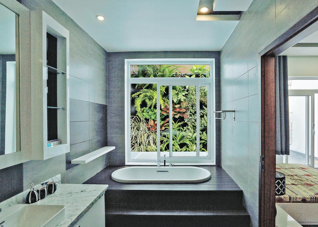 Phòng tắm kiểu nhiệt đới