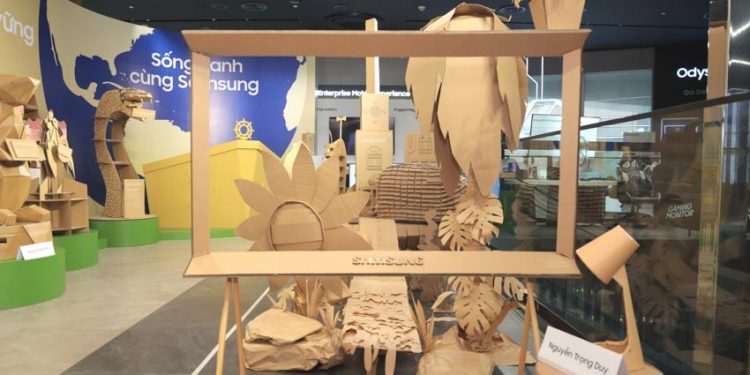 Samsung vinh danh các tác phẩm xuất sắc của cuộc thi tái chế bao bì, khẳng định dẫn đầu trong phát triển bền vững - 5