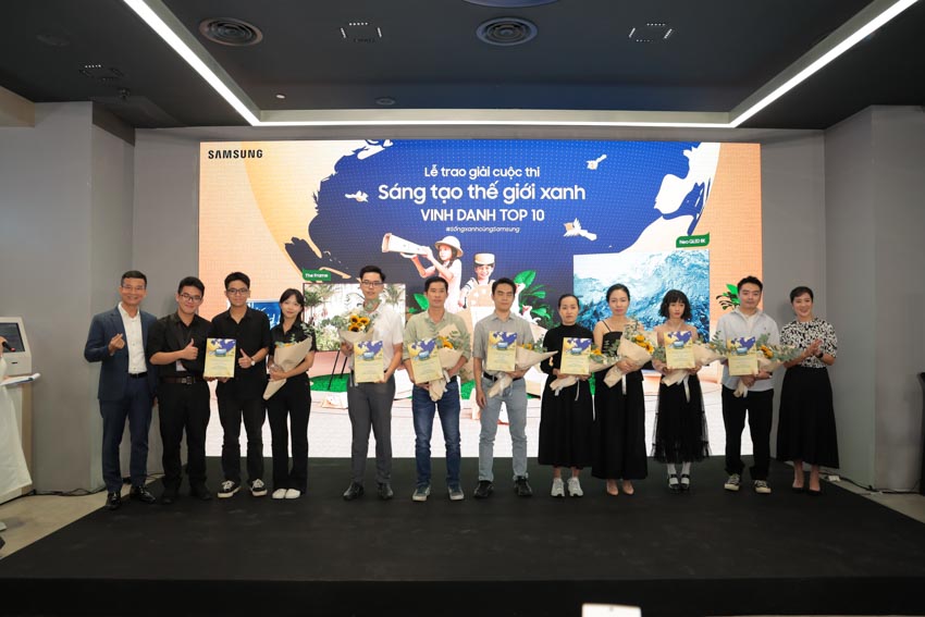 Samsung vinh danh các tác phẩm xuất sắc của cuộc thi tái chế bao bì, khẳng định dẫn đầu trong phát triển bền vững - 7