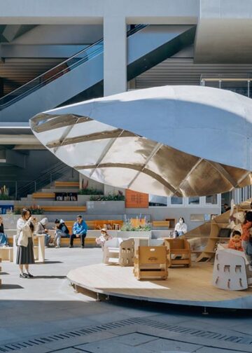 Shell Book Pavilion: Khi thư viện trở thành sân khấu của đời sống đô thị - 4