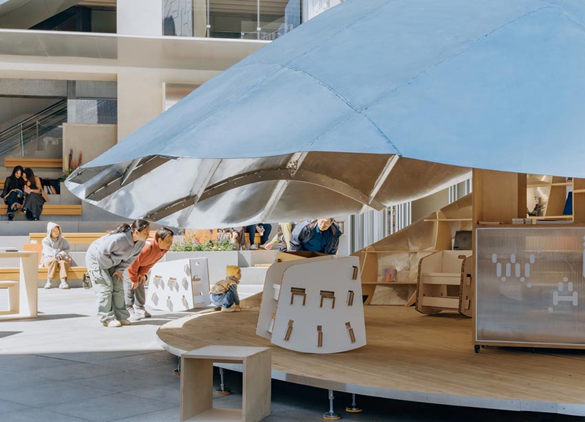 Shell Book Pavilion: Khi thư viện trở thành sân khấu của đời sống đô thị - 6