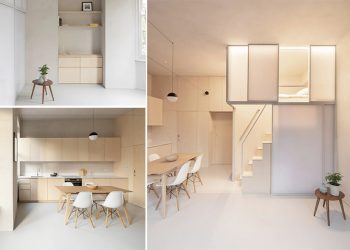 Căn hộ siêu nhỏ với “kén ngủ” như chiếc đèn lồng
