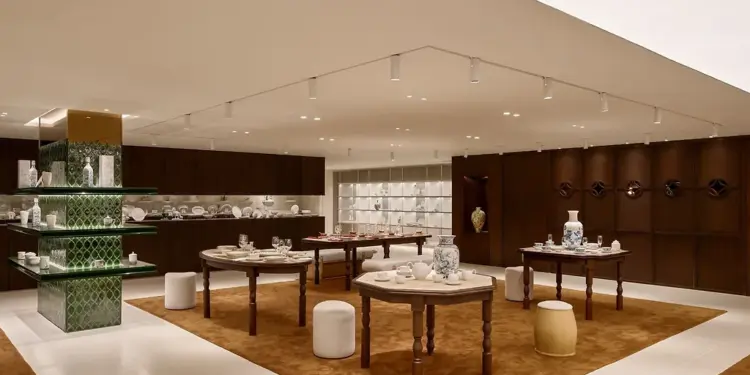 Showroom Minh Long: gốm sứ được bày như tác phẩm, không phải hàng hoá