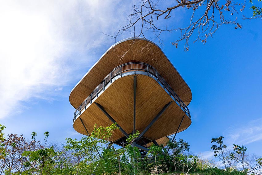 Các pod nghỉ dưỡng lơ lửng giữa rừng nhiệt đới tại Suitree Experience Hotel do Studio Saxe thiết kế ở Costa Rica - 10