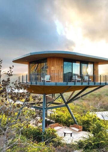 Các pod nghỉ dưỡng lơ lửng giữa rừng nhiệt đới tại Suitree Experience Hotel do Studio Saxe thiết kế ở Costa Rica - 5