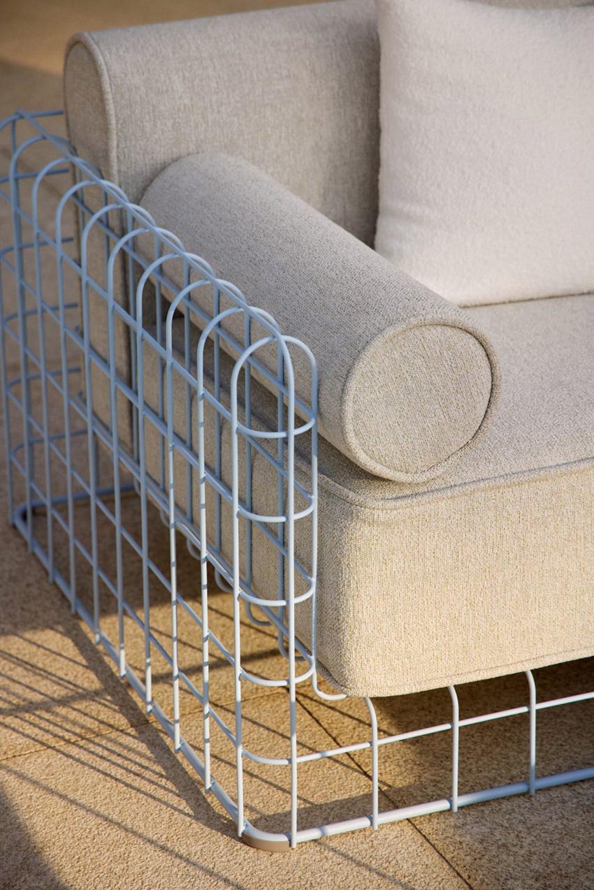 SuperRational sofa modular ngoài trời trong không gian sống mở hiện đại - 4