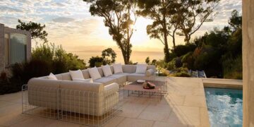 SuperRational sofa modular ngoài trời trong không gian sống mở hiện đại - 2