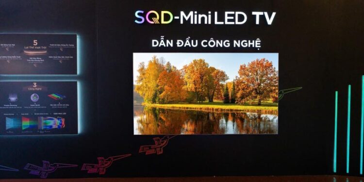 TCL đưa công nghệ SQD-Mini LED vào cuộc chơi phong cách sống hiện đại
