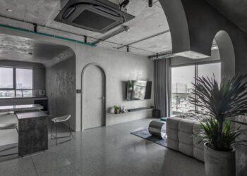 Căn nhà biết 'thu phóng', biến hóa tại The Gold View Apartment - 7