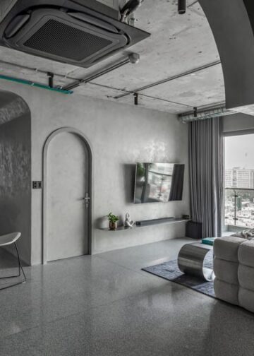 Căn nhà biết 'thu phóng', biến hóa tại The Gold View Apartment - 7