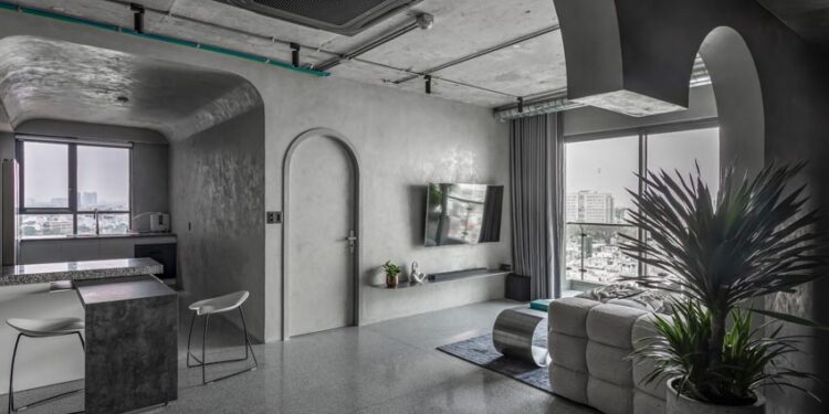 Căn nhà biết 'thu phóng', biến hóa tại The Gold View Apartment - 7