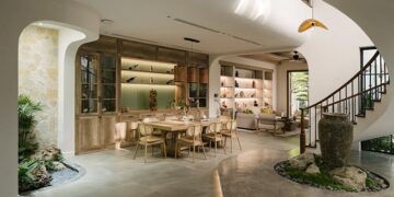 Biệt thự The Inner Calm Villa với thiết kế hiện đại mộc mạc, không gian mở, vườn xanh và ánh sáng tự nhiên tạo trải nghiệm sống chậm - 18