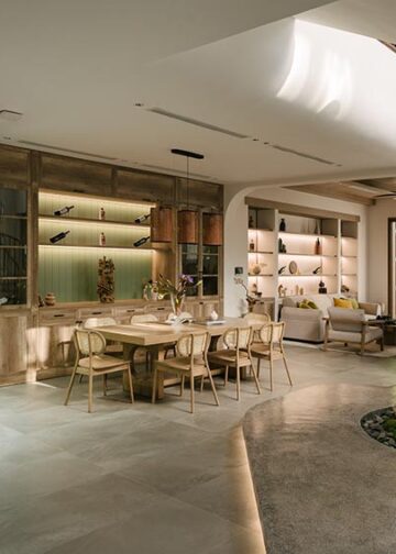 Biệt thự The Inner Calm Villa với thiết kế hiện đại mộc mạc, không gian mở, vườn xanh và ánh sáng tự nhiên tạo trải nghiệm sống chậm - 18