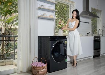 Đánh giá máy giặt Aqua Color AI AQD-DDW1100J: Tích hợp AI thông minh, kết nối smartphone tiện lợi, giá tốt
