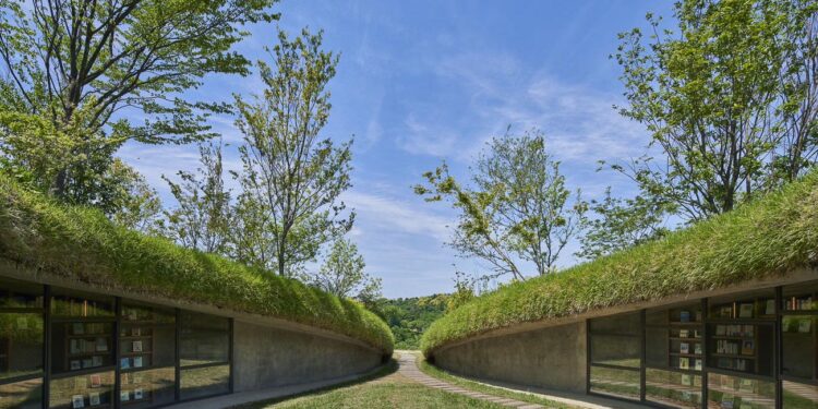 Thư viện trong lòng đất ở Kisarazu: nơi tri thức được gieo như một mùa vụ