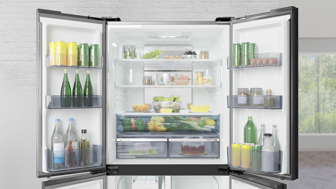 Nâng tầm không gian bếp với tủ lạnh 4 cửa diệt khuẩn - 2