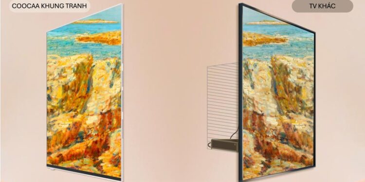 TV khung tranh coocaa - dẫn đầu giải pháp TV khung tranh trong thẩm mỹ nội thất hiện đại - 2