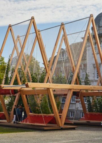 Giải pháp xanh hóa đô thị: Vert và sức mạnh từ gỗ sồi đỏ tại London