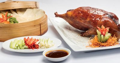 Thực đơn chọn món với vịt quay Bắc Kinh