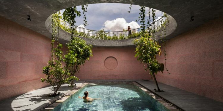 Xây dựng một bể bơi trong sân nhà: Thiết kế và công năng - 10